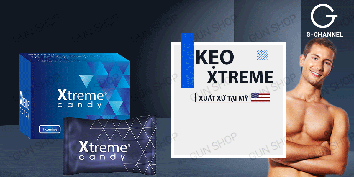  Kho sỉ Kẹo nhân sâm Xtreme - Tăng cường sinh lý - 1 viên chính hãng