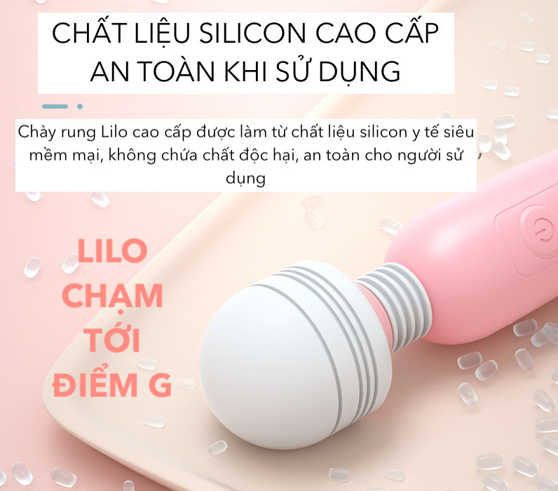  Review Chày rung tình yêu Lilo không dây giá rẻ sạc USB máy massage điểm G tốt nhất