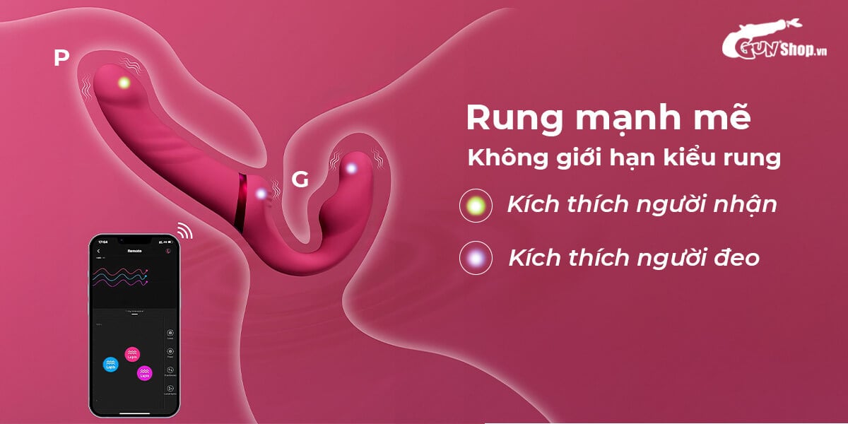 Cửa hàng bán Dương vật giả 2 đầu Lovense Lapis dành cho les điều khiển qua app có tốt không?