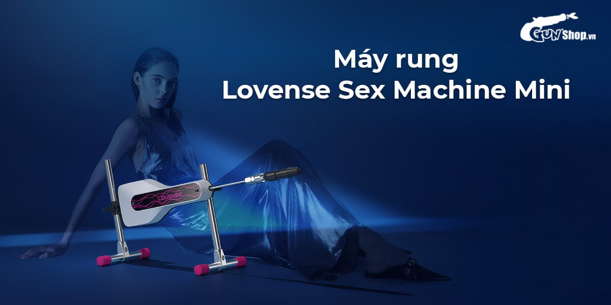 Bỏ sỉ Máy rung làm tình tự động Lovense Sex Machine Mini điều khiển qua app nhập khẩu