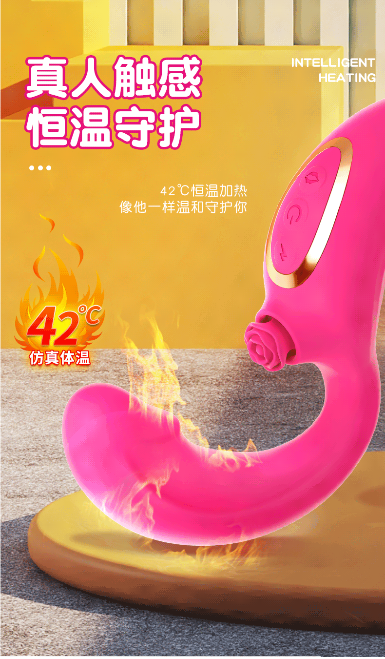 Giá sỉ Loving World Rose Thumping máy massage cho nữ nhánh hoa hồng loại tốt