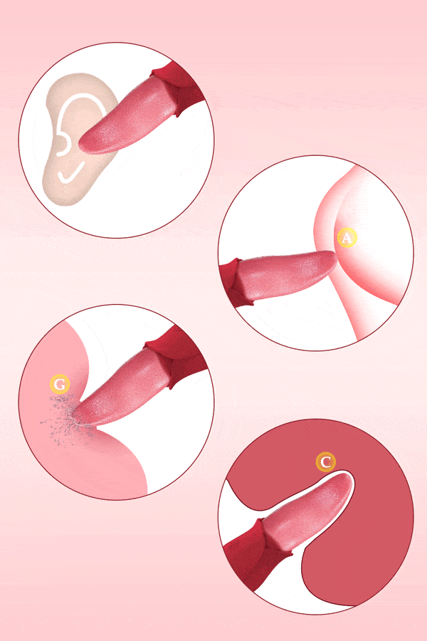 Cung cấp Lưỡi liếm hoa hồng kèm trứng rung thụt đẩy massage âm đạo điểm G giá tốt