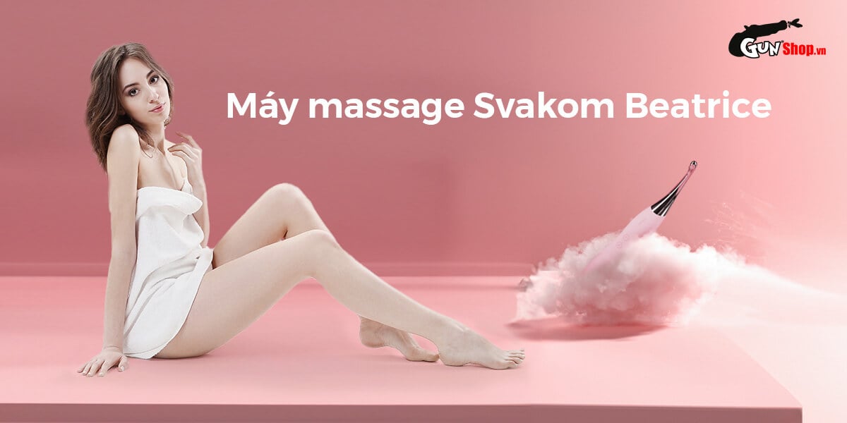 Địa chỉ bán Máy massage Svakom Beatrice 2 đầu rung kích thích điểm G giá rẻ