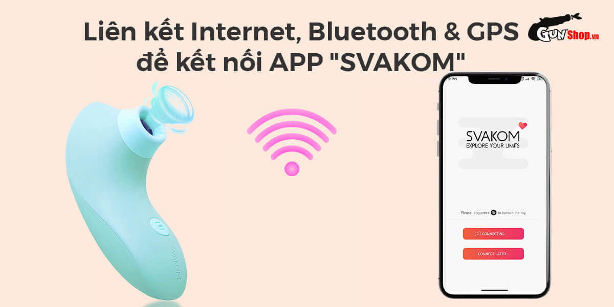 Bán Máy massage điểm G Svakom Pulse Lite Neo bú hút điều khiển qua app bluetooth có tốt không?