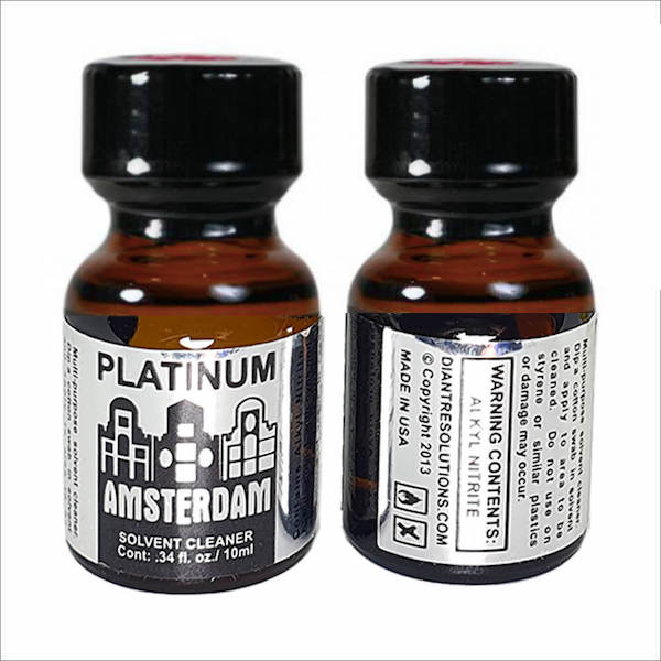  So sánh Amsterdam Platinum poppers 10ml made in USA Mỹ chính hãng cho Top Bot nhập khẩu