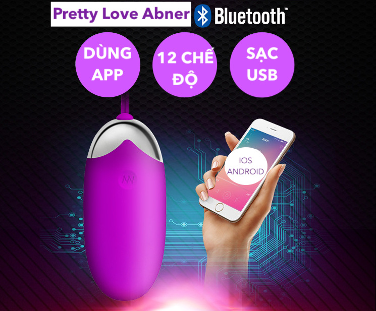  So sánh Trứng Rung Pretty Love Abner Không Dây Kết Nối Smartphone cao cấp