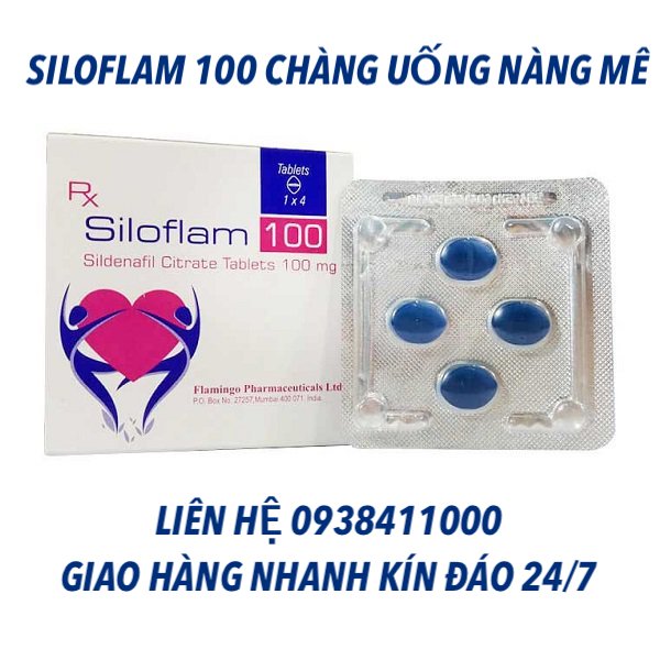 Cung cấp Viên uống SILOFLAM 100MG thuốc cường dương dành cho nam giới trị xuất tinh sớm kéo dài thời gian quan tốt nhất