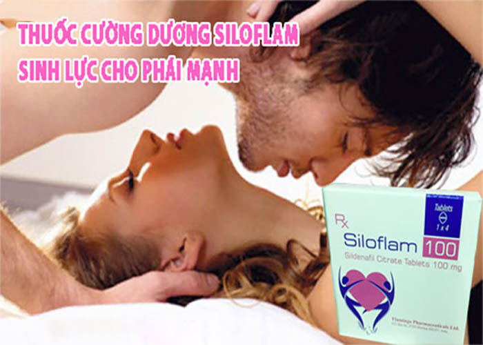 Cung cấp Viên uống SILOFLAM 100MG thuốc cường dương dành cho nam giới trị xuất tinh sớm kéo dài thời gian quan tốt nhất