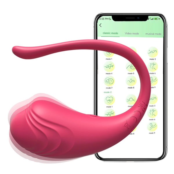  Mua Trứng Rung Cá Heo Little Tadpole Điều Khiển App Kết Nối Bluetooth hàng xách tay