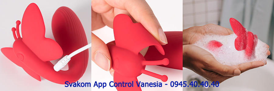  Kho sỉ Máy rung cánh bướm đa chức năng App Control Vanesia loại tốt
