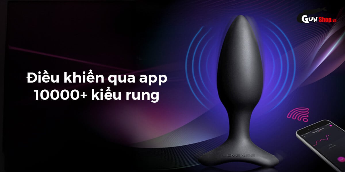 Bảng giá Trứng rung hậu môn Lovense Hush 2 điều khiển qua app bluetooth cho gay chính hãng