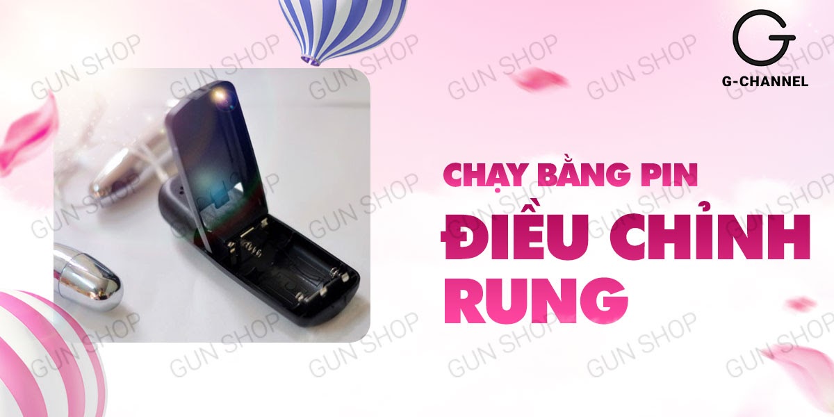 Trứng rung Baile Double Bullets Hot