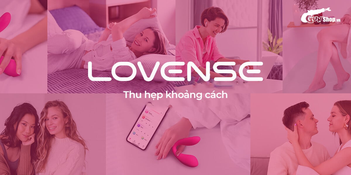 Phân phối Trứng rung 2 đầu Lovense Dolce điều khiển qua app ứng dụng điện thoại chính hãng
