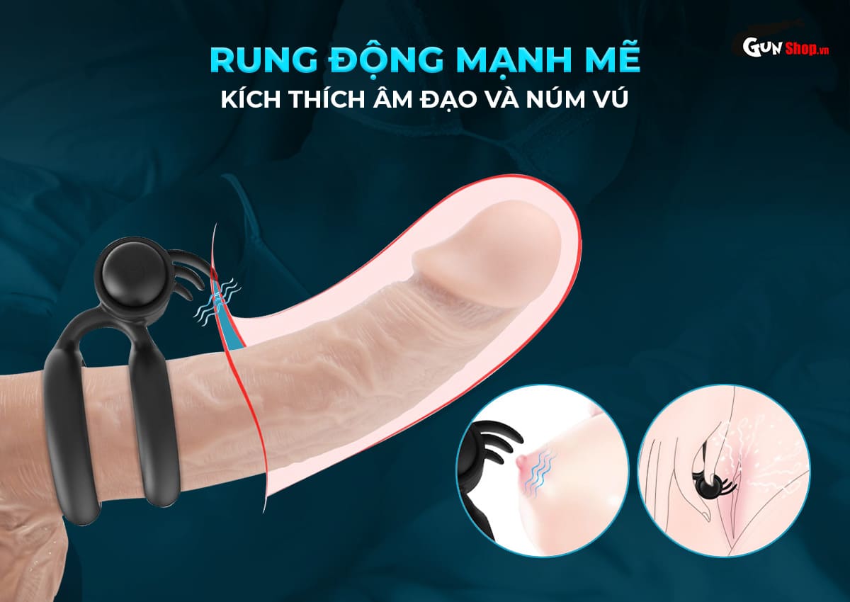 Địa chỉ bán Vòng rung đôi S-Hande Crawler đeo dương vật nhiều gai nổi tăng khoái cảm có tốt không? Địa chỉ bán Vòng rung đôi S-Hande Crawler đeo dương vật nhiều gai nổi tăng khoái cảm có tốt không?